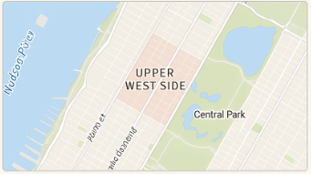 Mini-map of Upper West Side